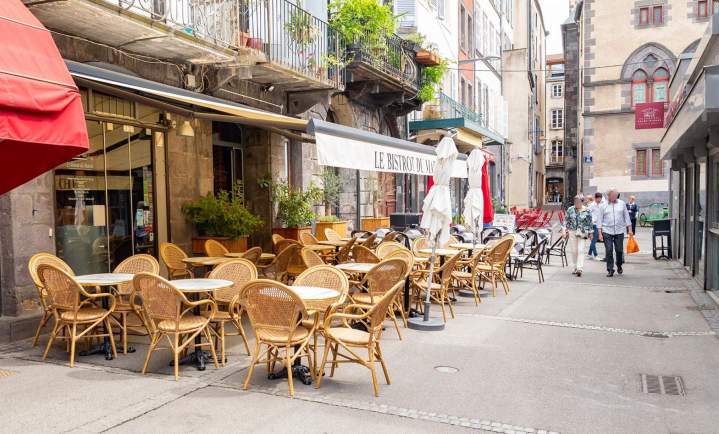 Bistrot terrasse Clermont-Ferrand
