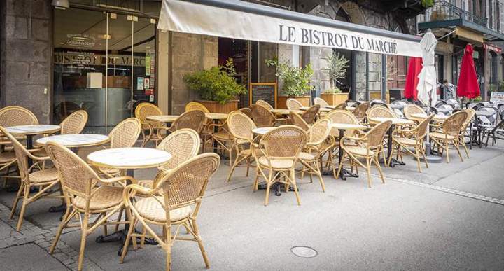 La terrasse bistro du marché Clermont-Ferrand